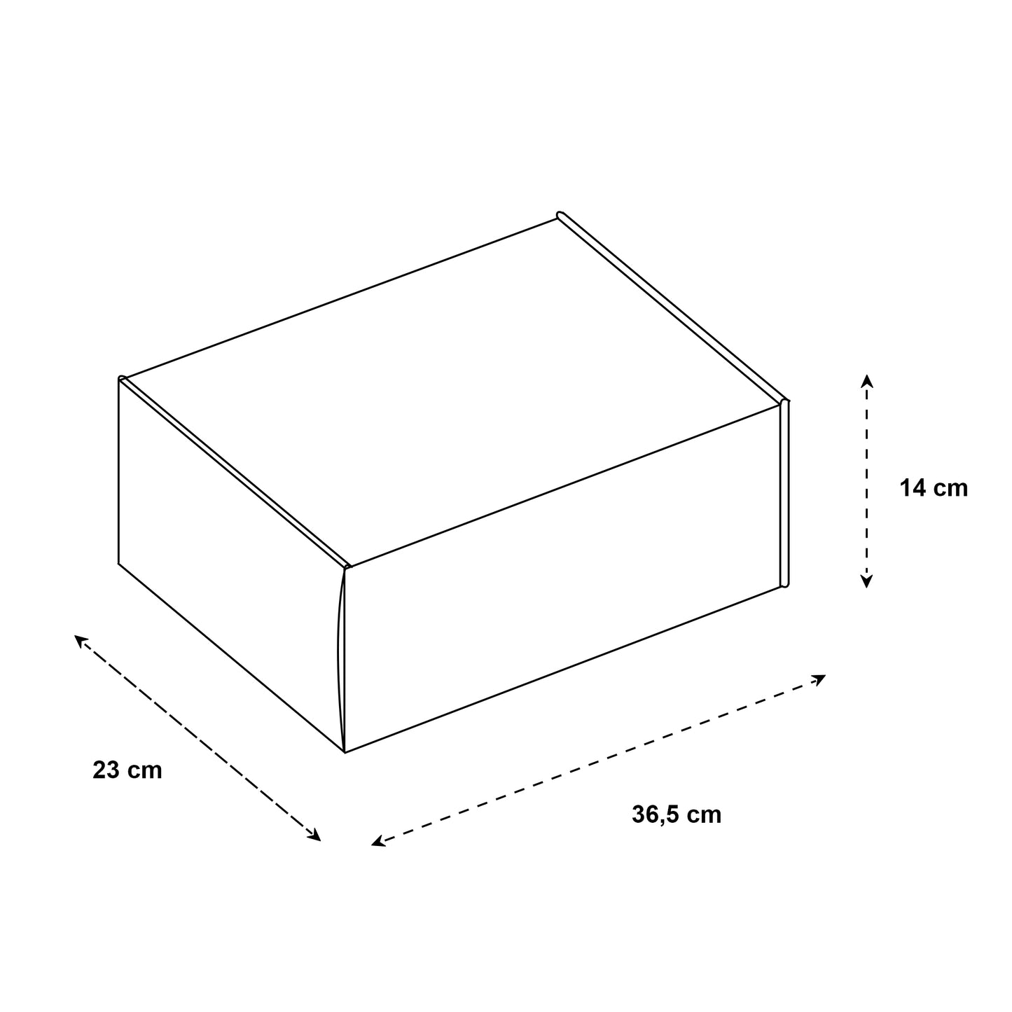 Scatola Fustellata Avana Chiusura a Incastro - Automontante per spedizione prodotti