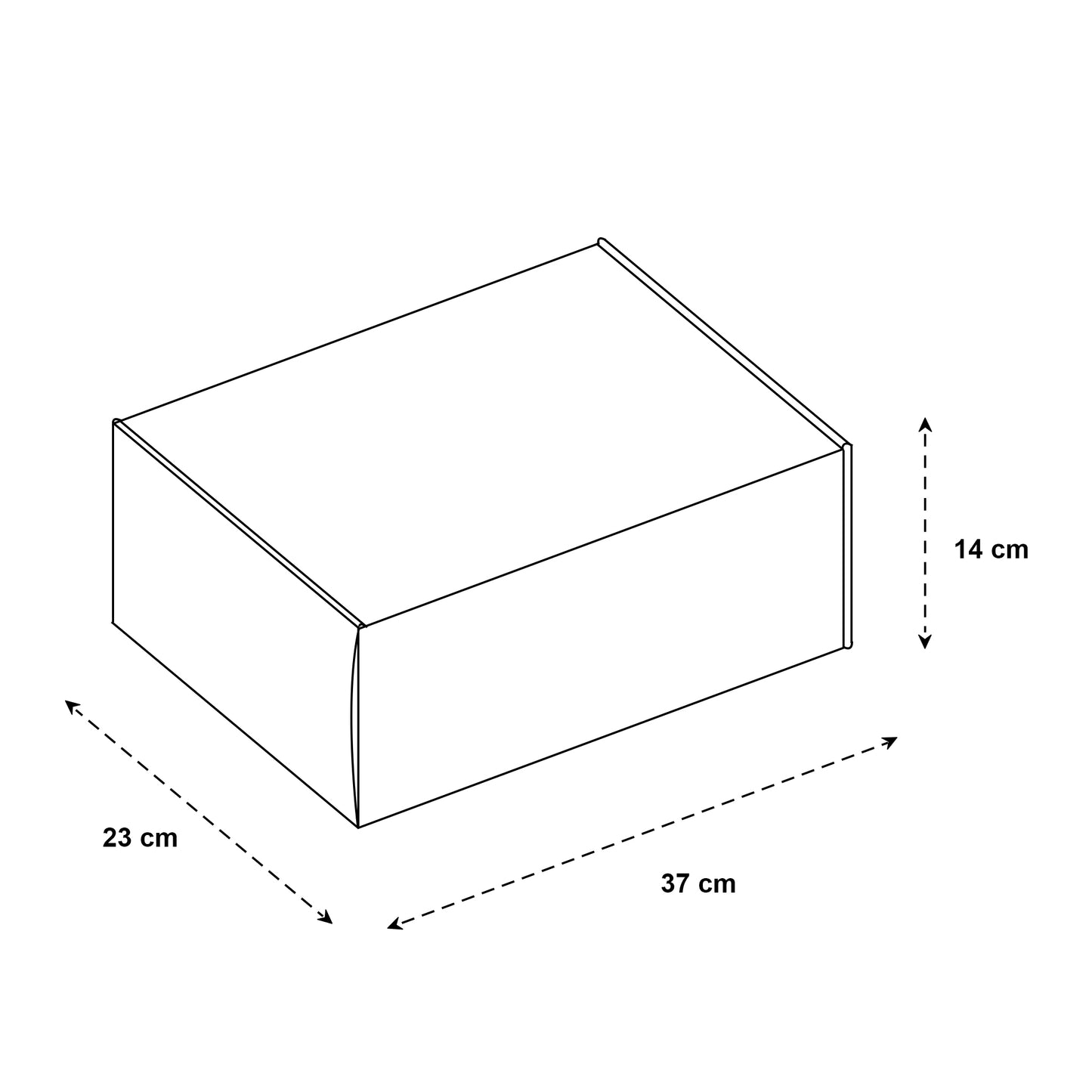 Scatola Fustellata Avana Chiusura a Incastro - Automontante per spedizione prodotti