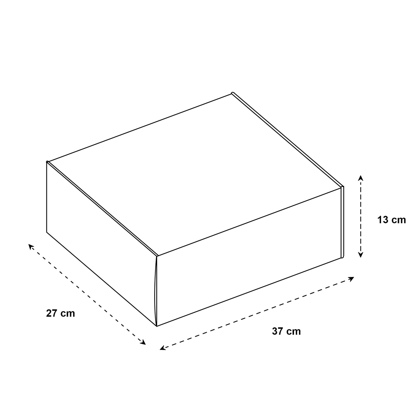 Scatola Fustellata Avana Chiusura a Incastro - Automontante per spedizione prodotti