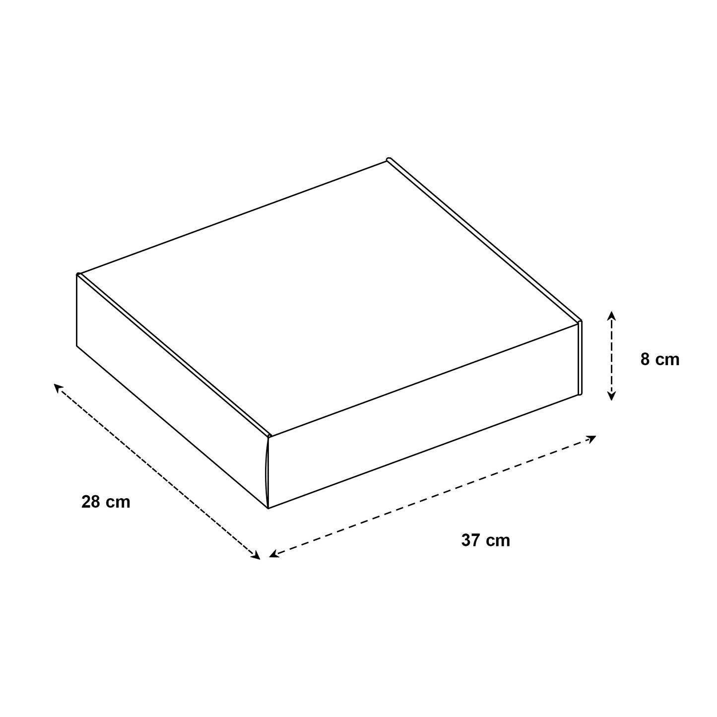 Scatola Fustellata Avana Chiusura a Incastro - Automontante per spedizione prodotti