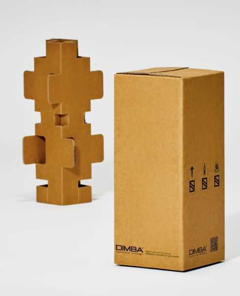 Scatola da spedizione per bottiglie - DIMBA